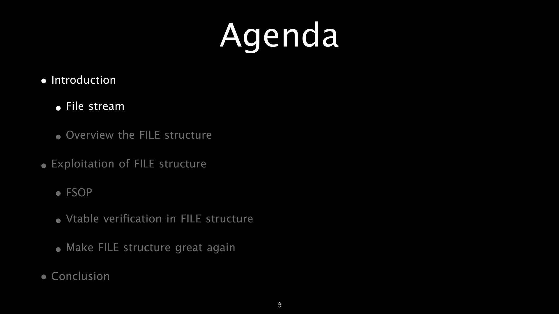 FILE Structures page 6